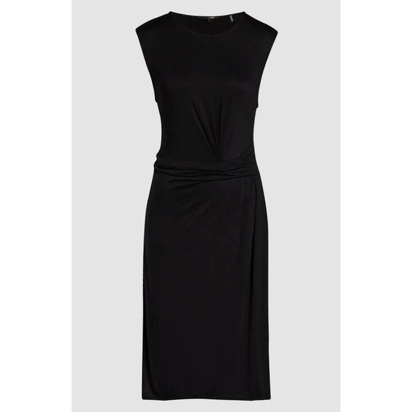 NWT Kobi Halperin Saylor Black Sheath Dress Sleeveless Sz XS - Picture 5 of 5
